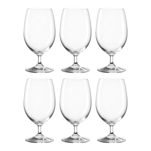 leonardo-daily-verre-eau-370-ml-lot-de-6-transparent image 1