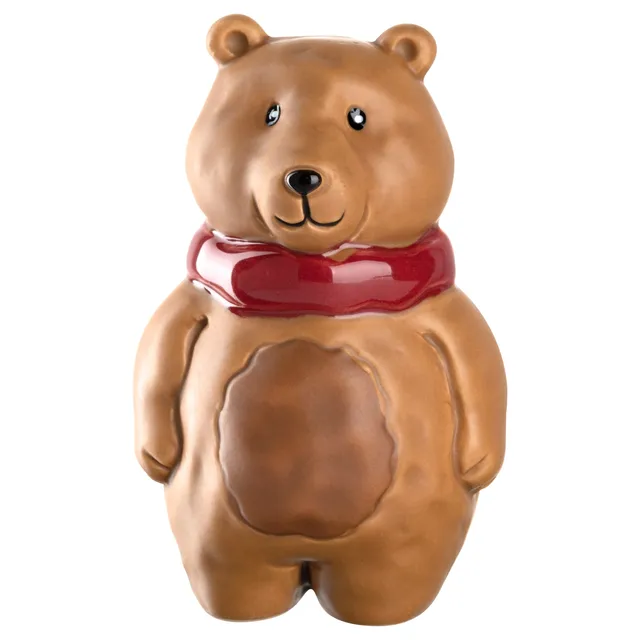 leonardo-autentico-ours-c-ramique-marron-9-cm image 1