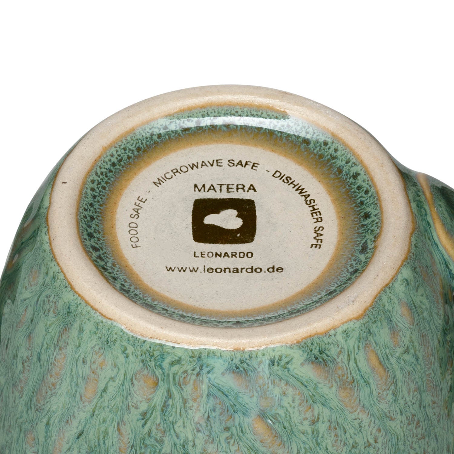 leonardo-matera-tasse-c-ramique-430-ml-vert-lot-de-6 image 4