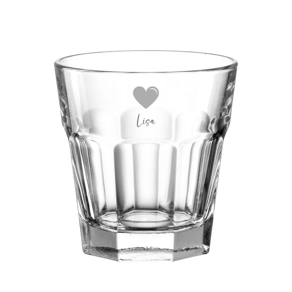 leonardo-rock-verre-eau-gravure-perso-265-ml image 1