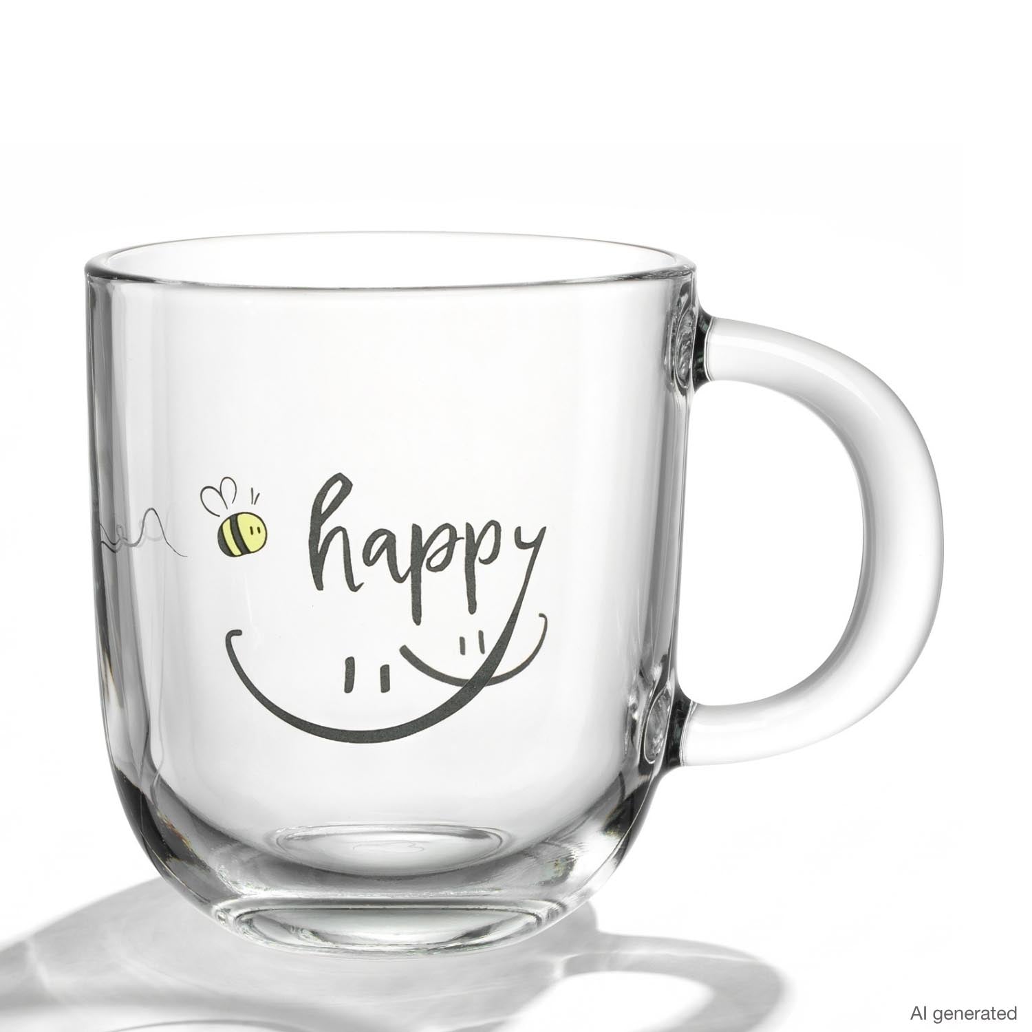 leonardo-emozione-tasse-en-verre-happy-400-ml image 1