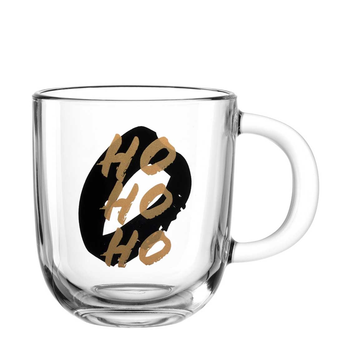 leonardo-silenzio-tasse-en-verre-400-ml-ho-ho-ho image 1