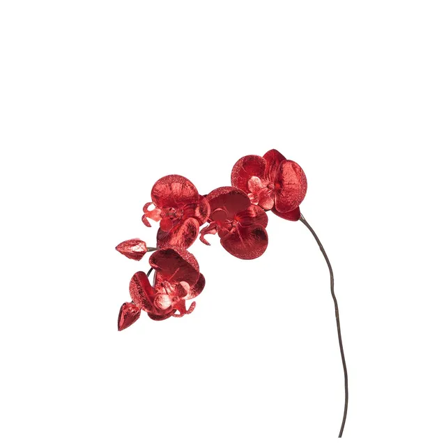 leonardo-fiore-orchid-e-artificielle-85-cm-rouge-brillant image 1