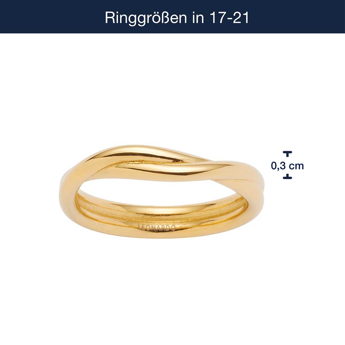 leonardo-twister-20-bague-fine-torsad-e-dor-e-taille-20 image 4