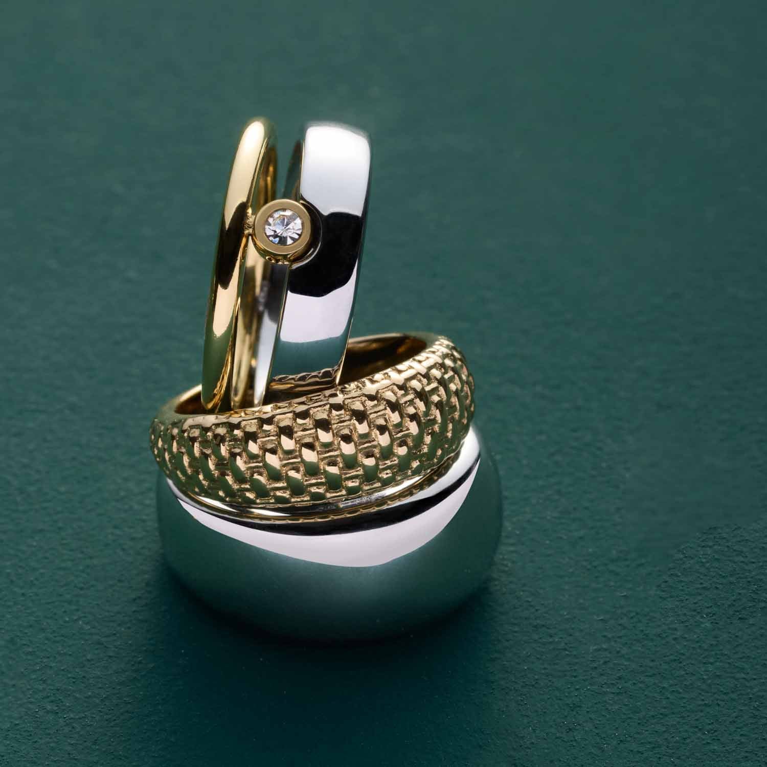 leonardo-georgette-bague-21-argent-acier-bomb image 6