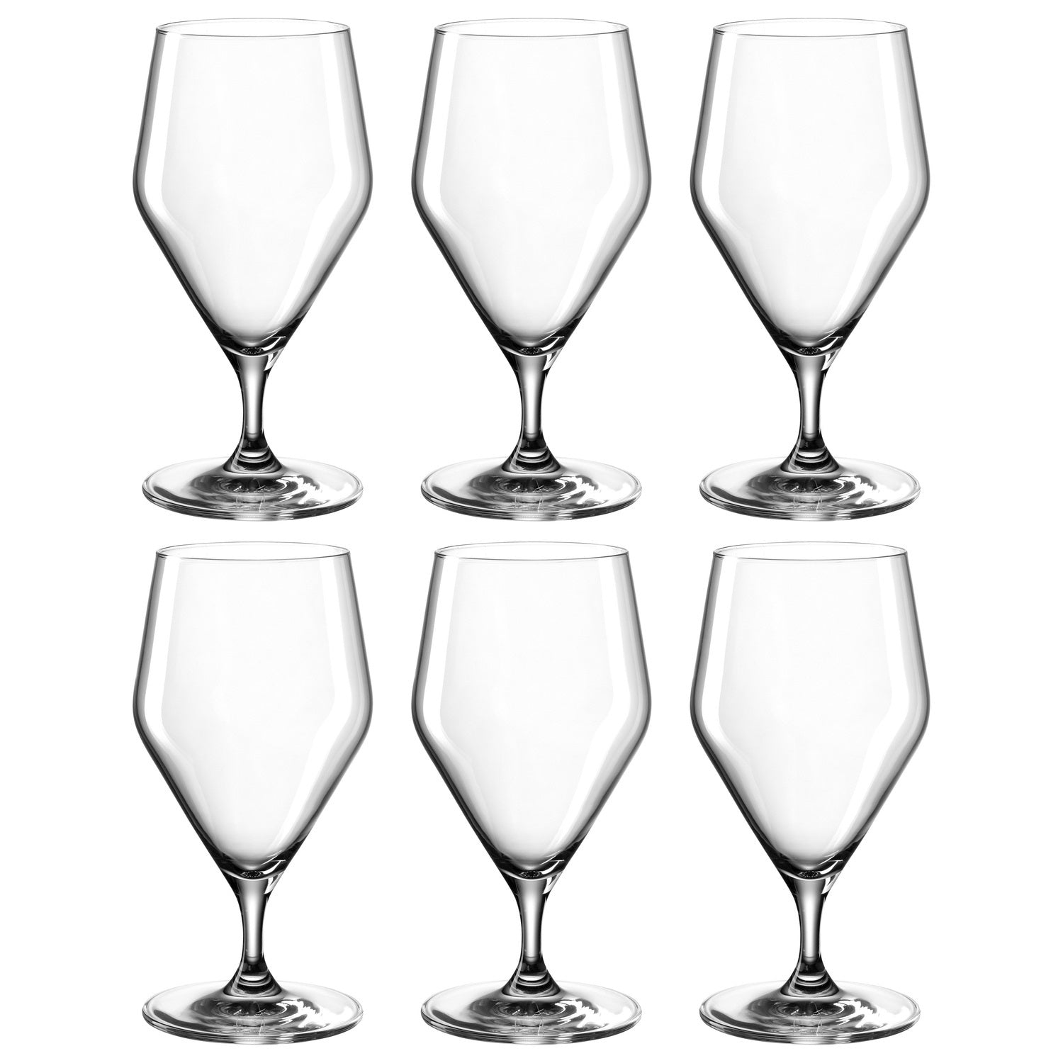 leonardo-twenty-4-verre-eau-330-ml-lot-de-6-transparent image 1