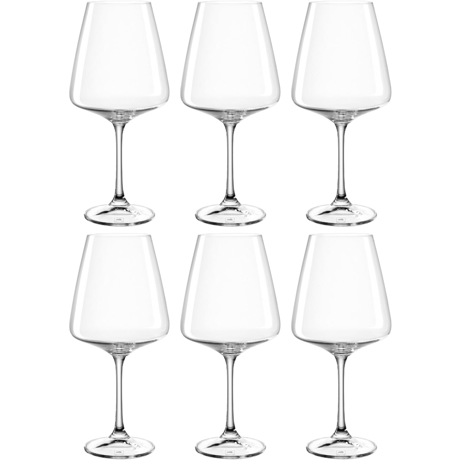 leonardo-paladino-verre-vin-rouge-660-ml-lot-6-transparent image 1