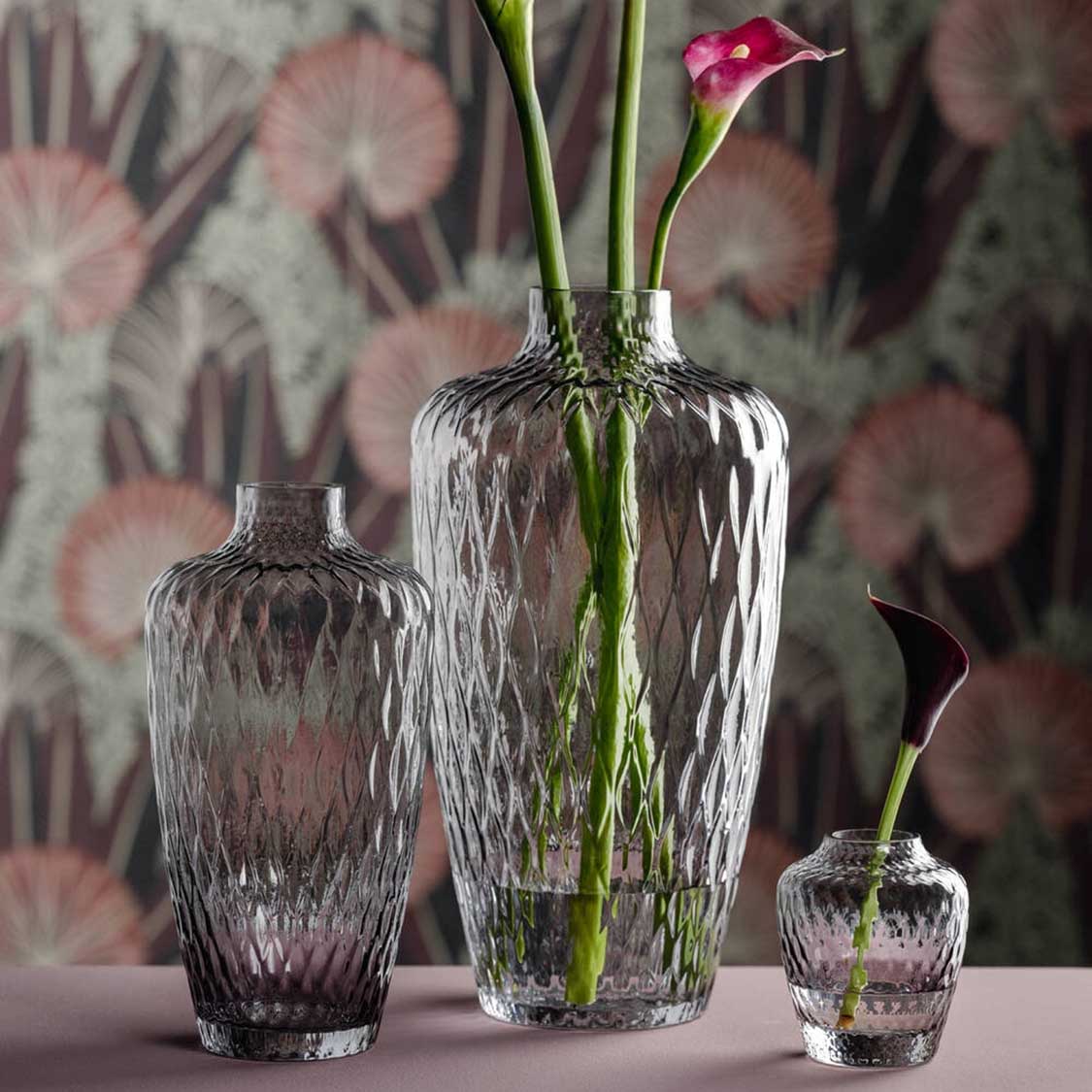 leonardo-giulia-vase-verre-gris-38-cm-fait-main image 6