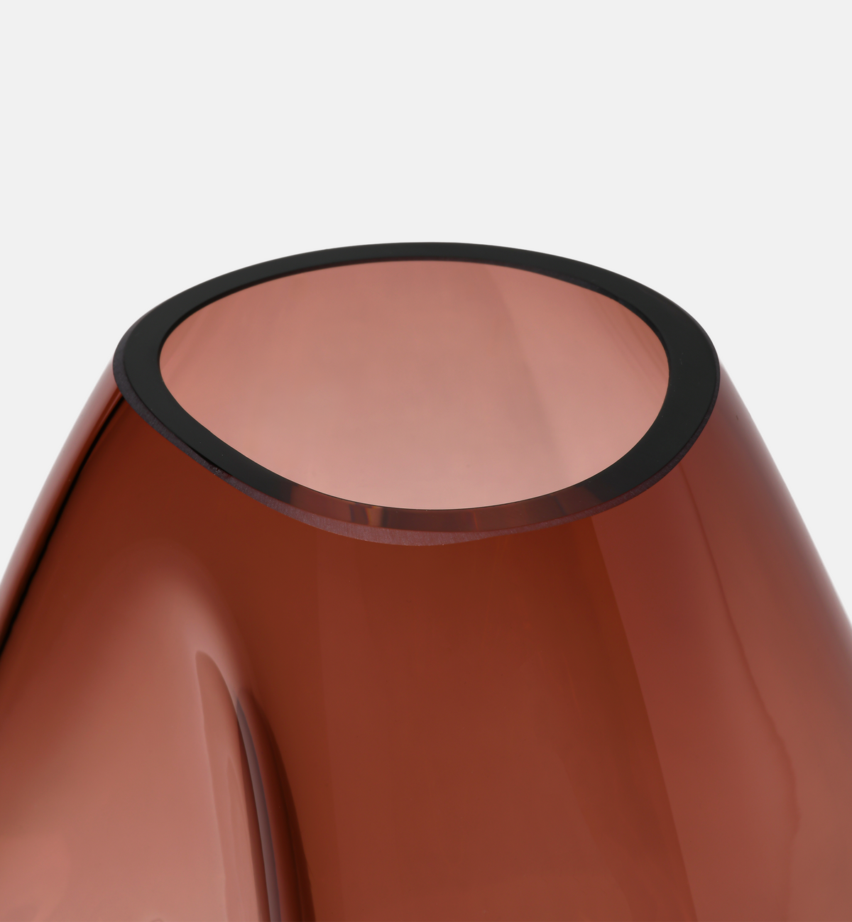 krosno-flow-vase-bordeaux-20-cm-cristal image 3