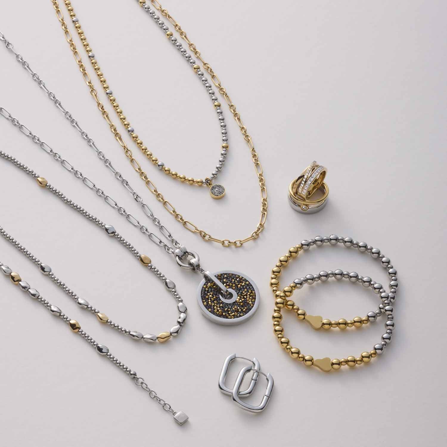 leonardo-philine-bracelet-dor-bicolore-perles image 5