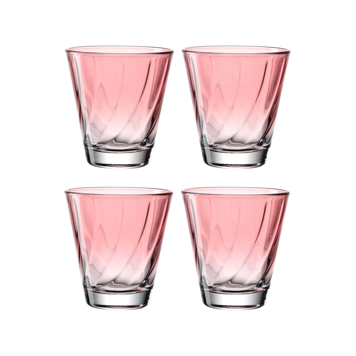 leonardo-twist-verre-eau-rouge-215-ml-lot-de-4 image 1