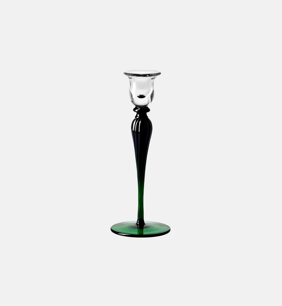 krosno-heritage-bougeoir-cristal-meraude-25-cm-2 image 1
