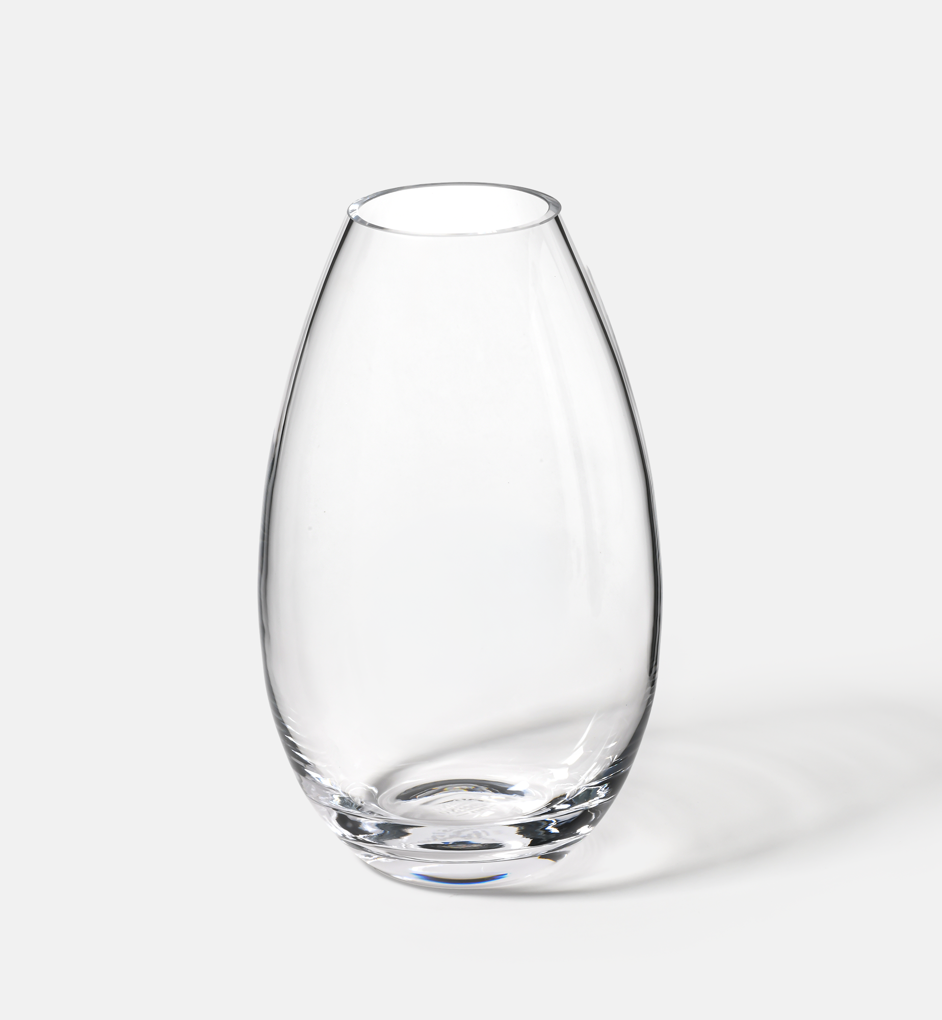 krosno-gemstone-30-cm-vase-en-verre-incolore image 2