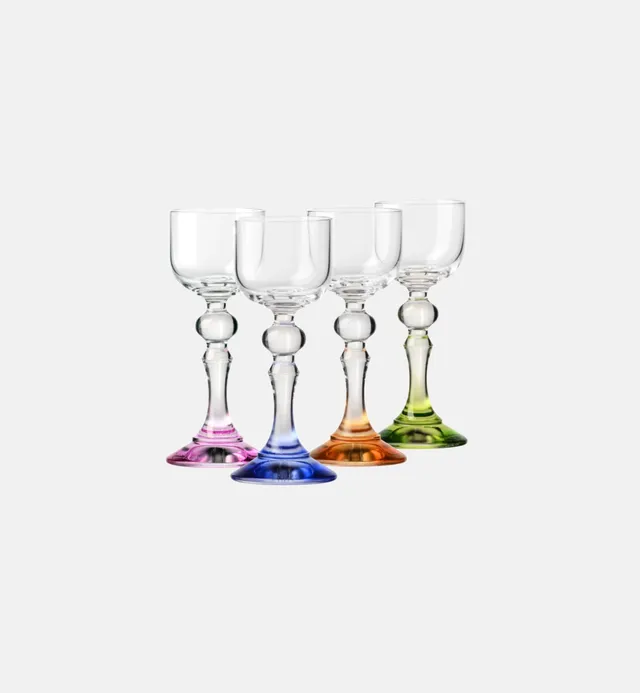 krosno-bubble-verre-vodka-50-ml-multicolore-cristal image 1