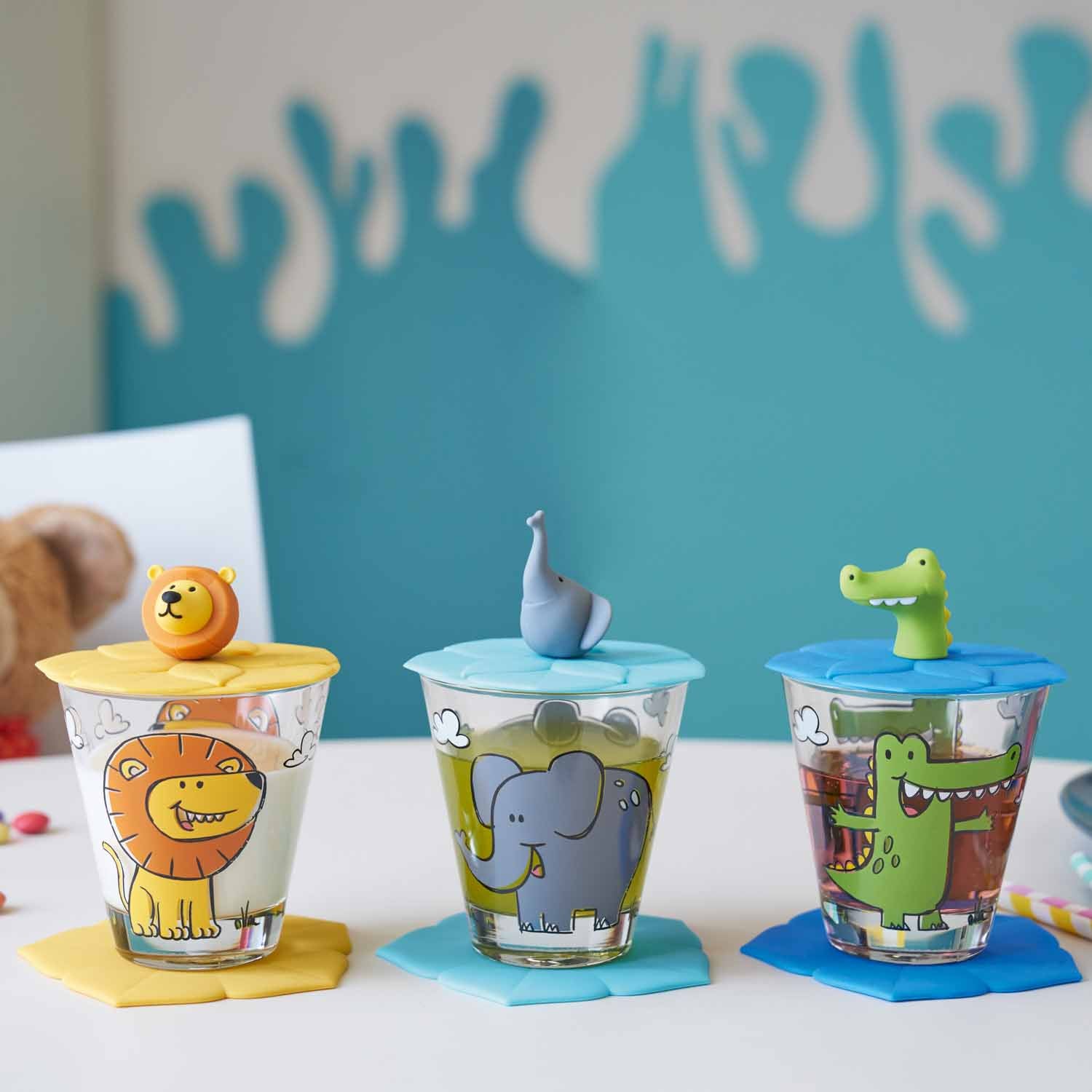 leonardo-bambini-verre-enfant-9-pi-ces-lion-safari image 4