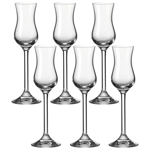 leonardo-daily-verre-grappa-100-ml-lot-de-6-digestif image 1