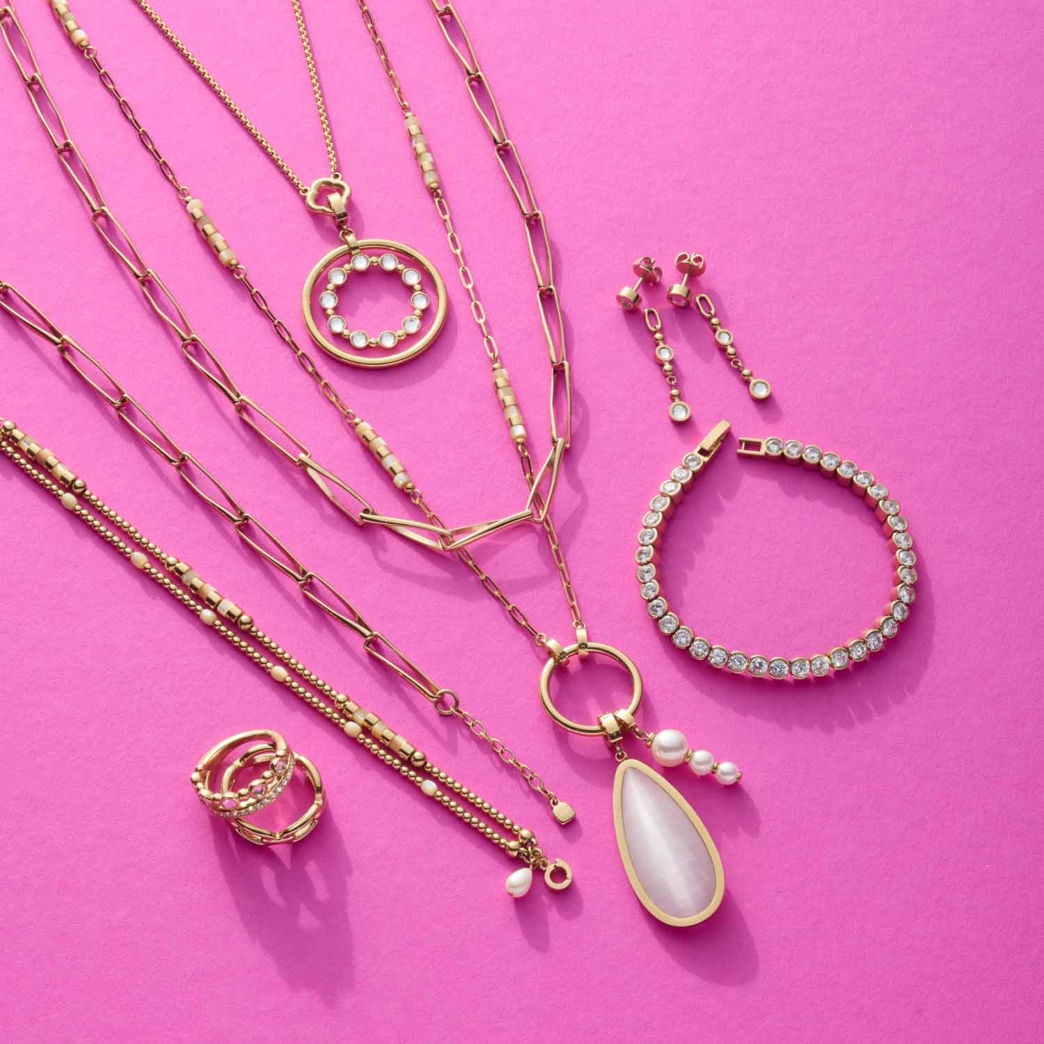 leonardo-bobby-pendentif-dor-clip-mix-pierres image 7