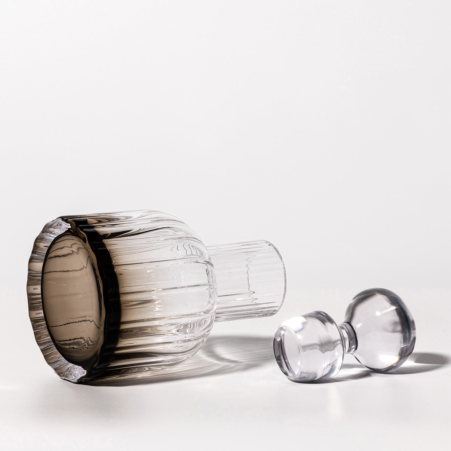 krosno-gemstone-carafe-eau-2-verres-quartz-fum image 5