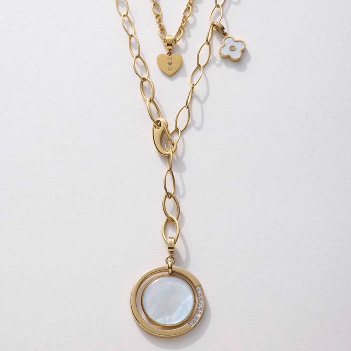leonardo-magda-clip-mix-pendentif-dor-nacre-taille-m image 7
