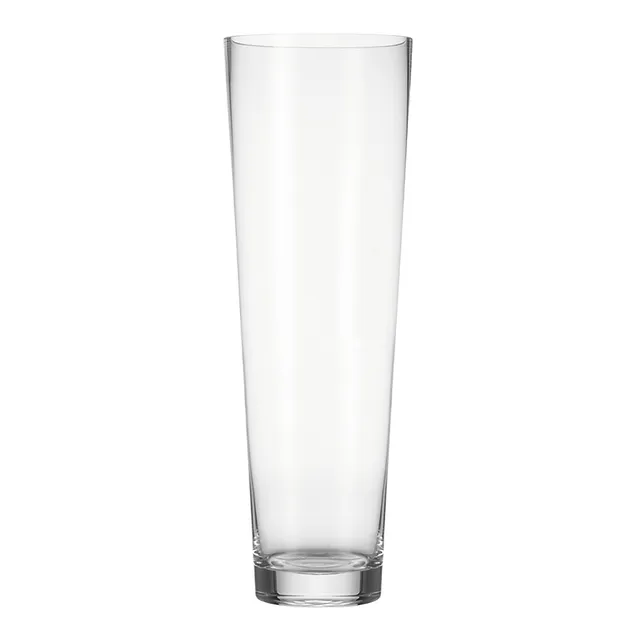 leonardo-konisch-vase-sol-verre-50-cm-transparent image 1