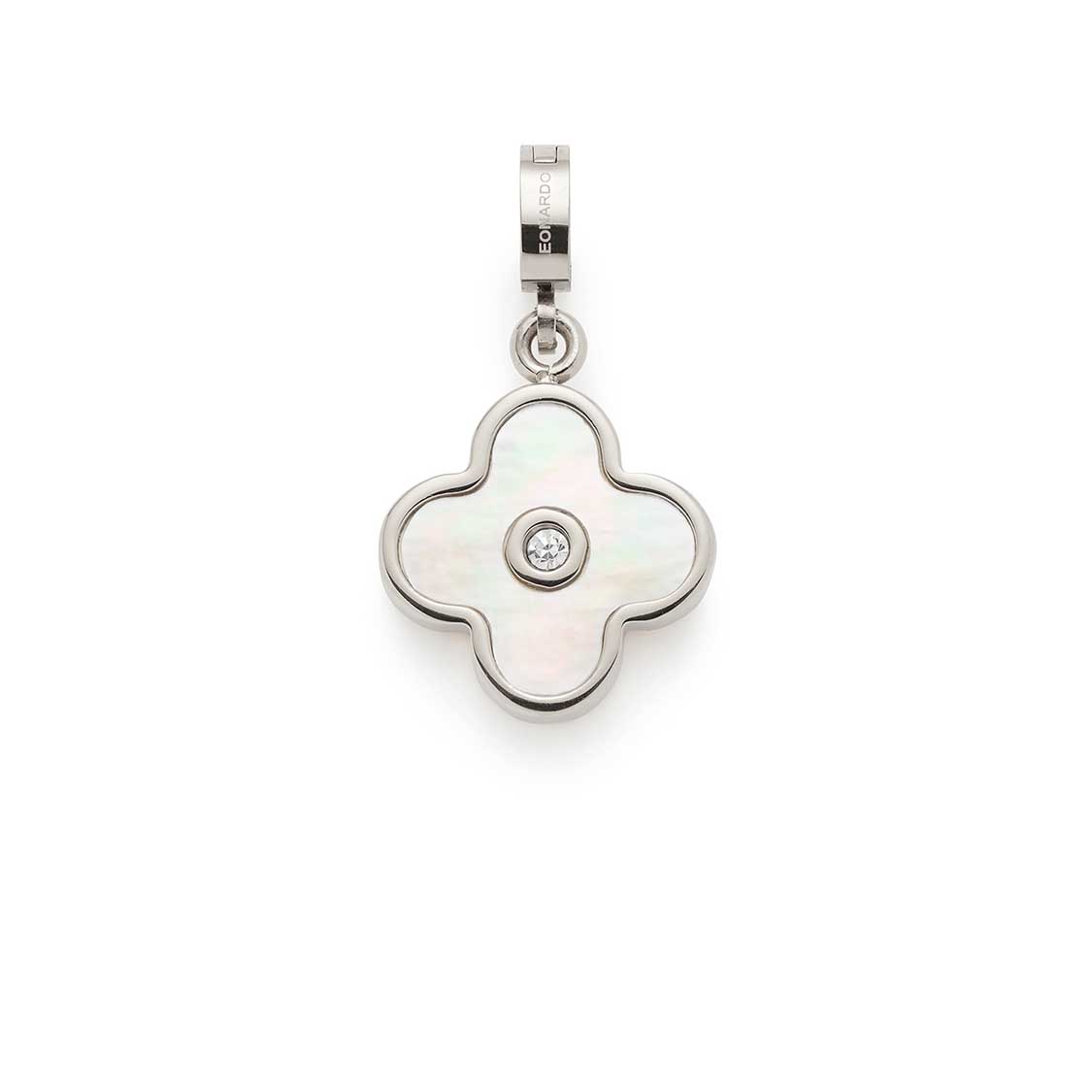leonardo-clip-mix-bluna-pendentif-tr-fle-nacre-argent image 1