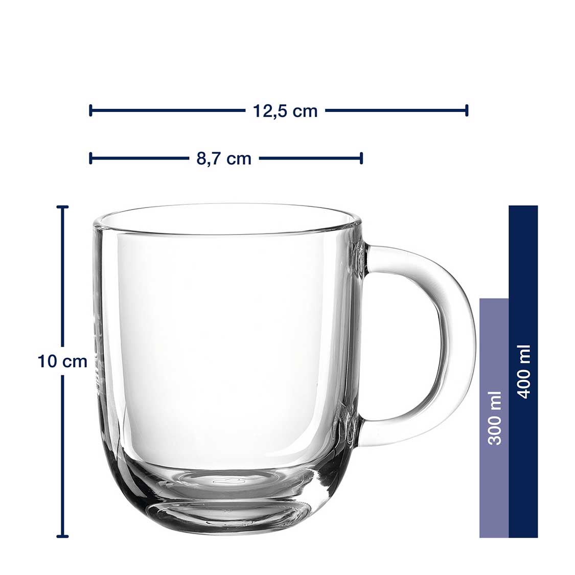leonardo-modena-tasse-en-verre-transparent-400-ml image 5