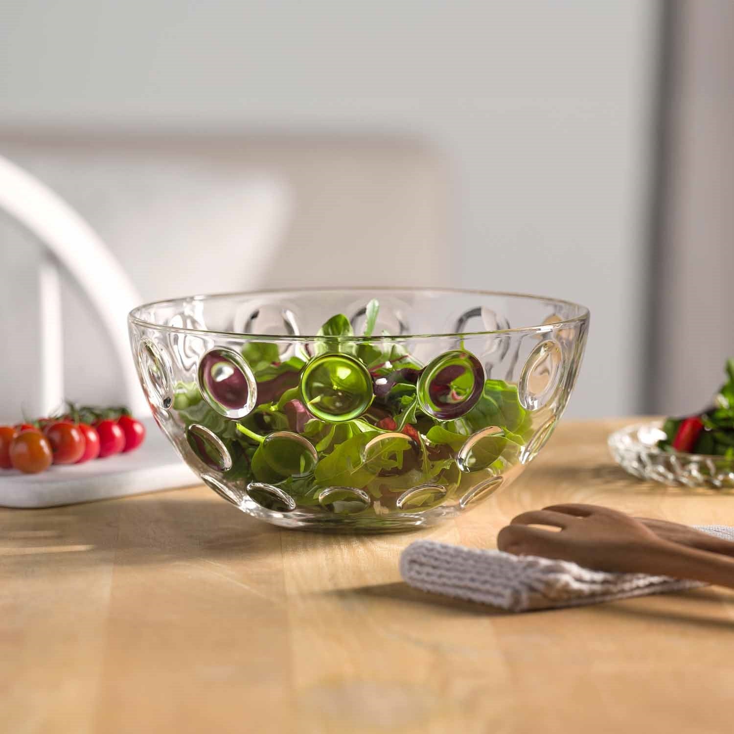leonardo-cucina-optic-saladier-verre-28-cm-transparent image 3