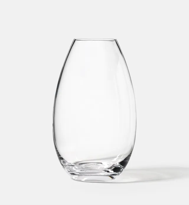 krosno-gemstone-30-cm-vase-en-verre-incolore image 1