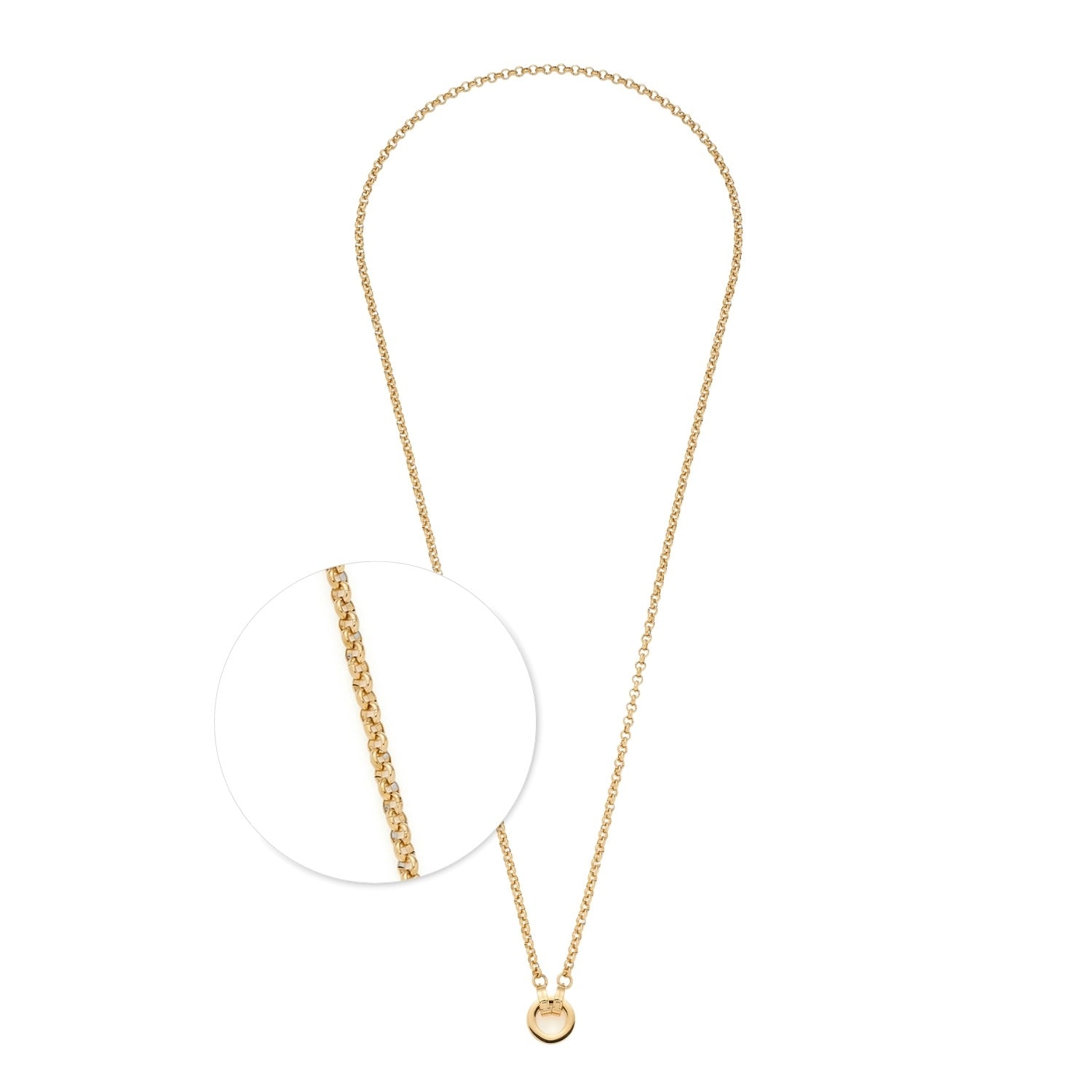 leonardo-paola-collier-70-cm-dor-acier-clip-mix image 1