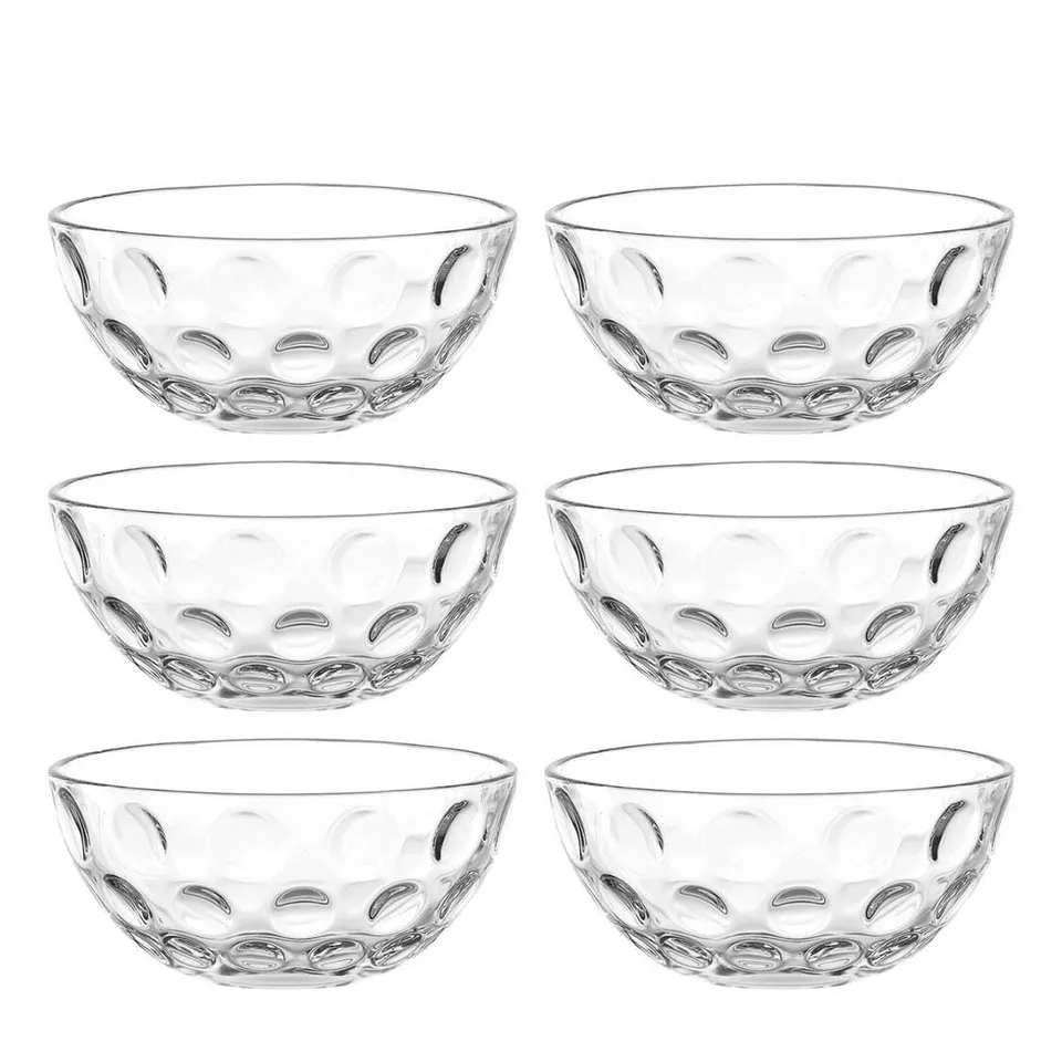 leonardo-cucina-optic-coupelle-verre-14-cm-lot-6-transparent image 1