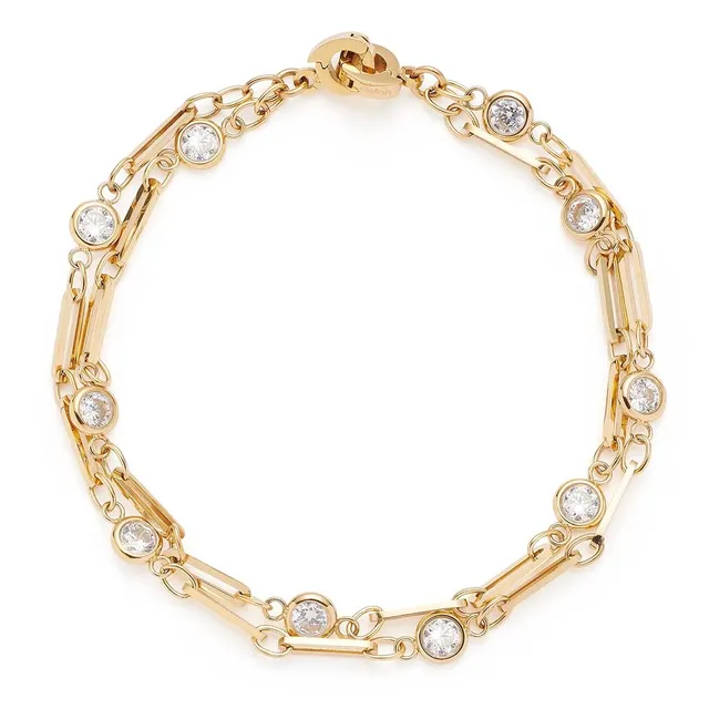 leonardo-rebecca-bracelet-dor-clip-mix image 1