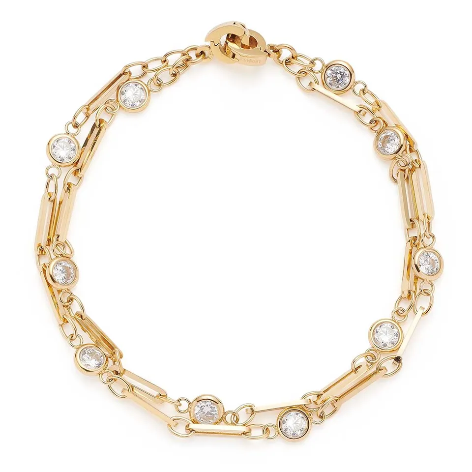 leonardo-rebecca-bracelet-dor-clip-mix image 1