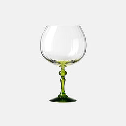 krosno-bubble-ombr-verre-gin-pied-vert-fonc-660-ml image 3