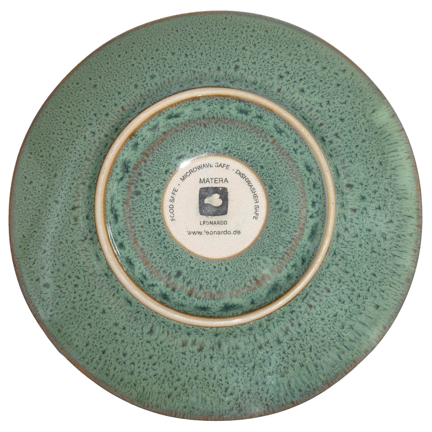 leonardo-matera-soucoupe-vert-15-cm-c-ramique-lot-de-4 image 4
