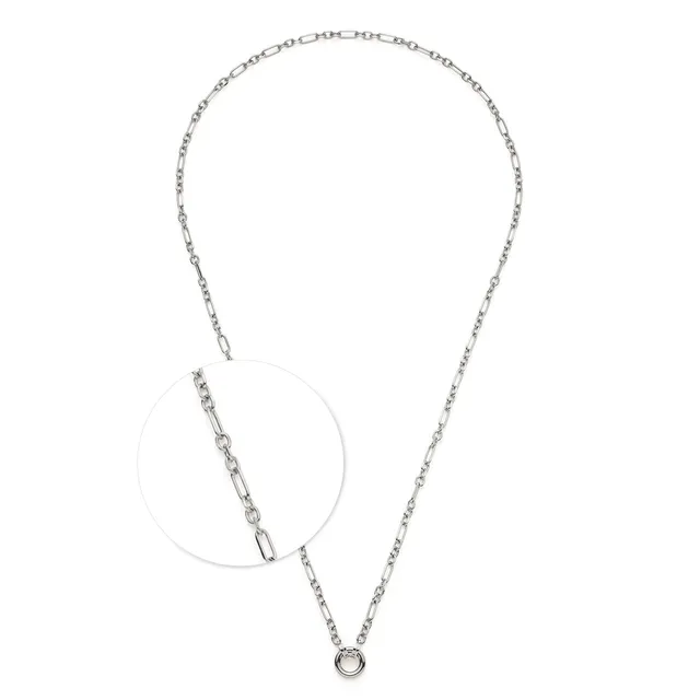 leonardo-clip-mix-ninon-70-cm-collier-argent-maillons-ovales image 1