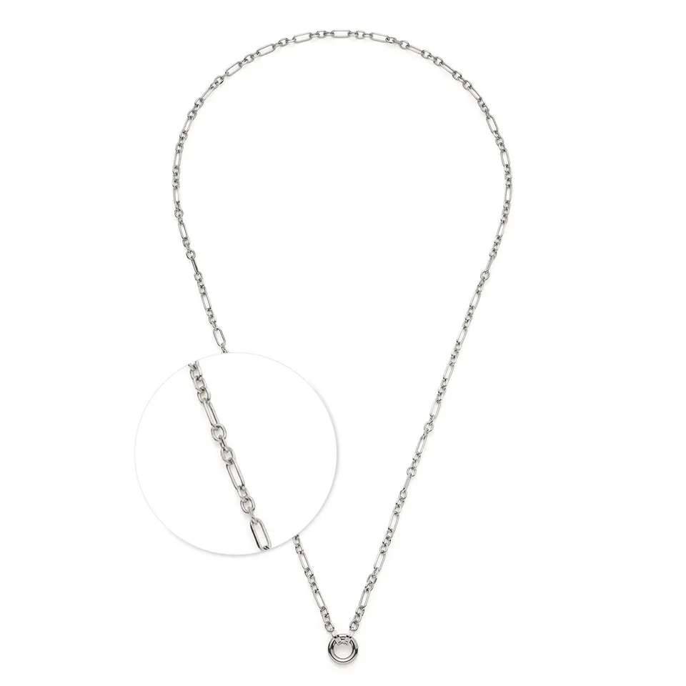 leonardo-clip-mix-ninon-70-cm-collier-argent-maillons-ovales image 1