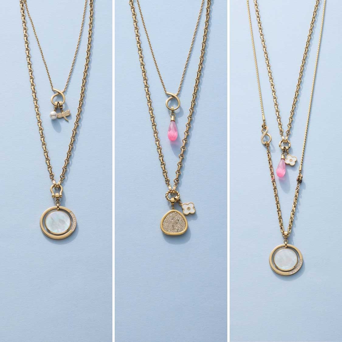 leonardo-yvette-clip-mix-collier-dor-60-cm-maillons image 6
