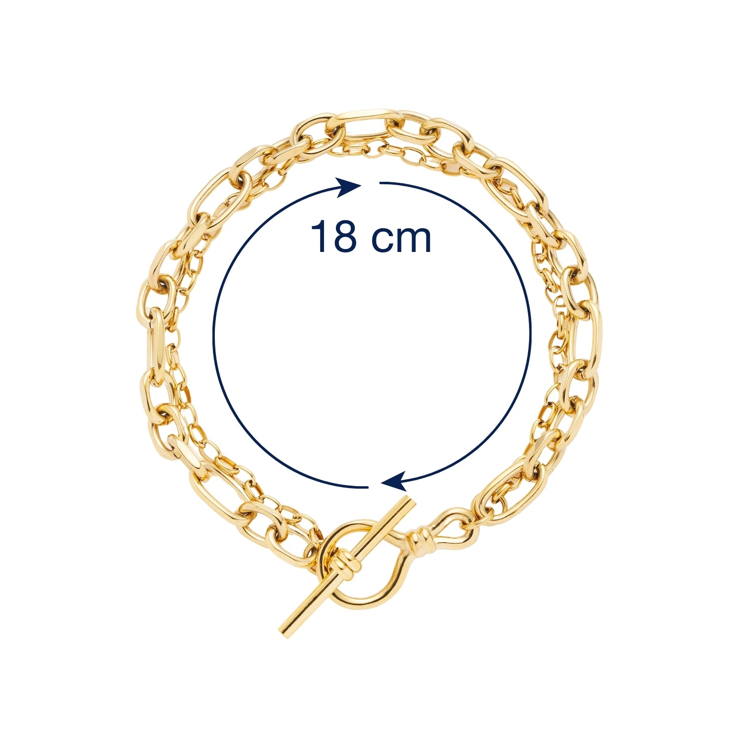leonardo-elisabeth-bracelet-dor-cha-ne-ancre image 3