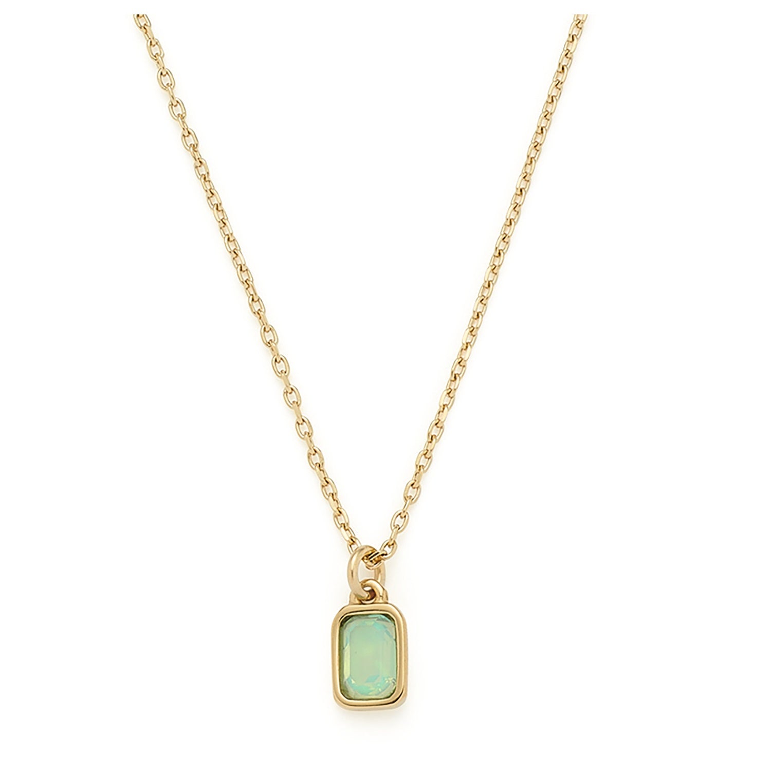 leonardo-ciao-sofia-42-cm-collier-vert-menthe-cristal image 2