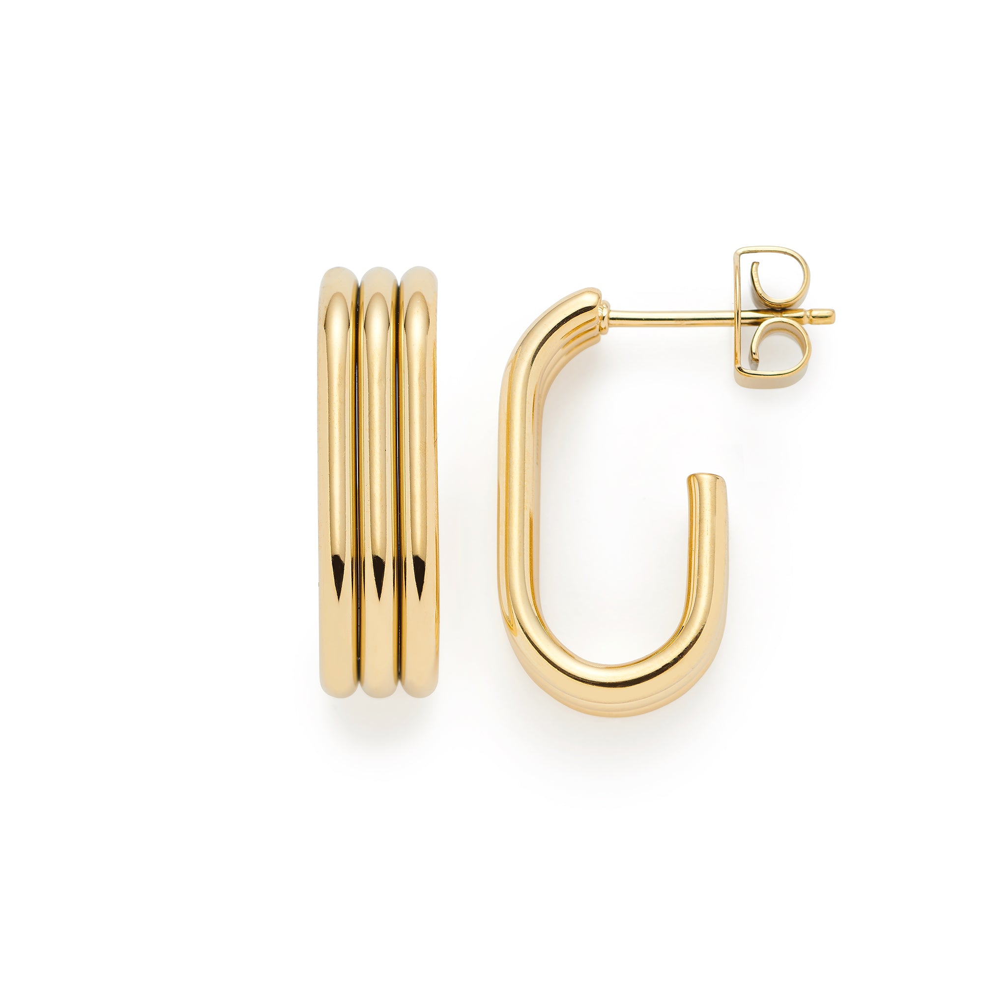 leonardo-elisabeth-boucles-oreilles-or-cr-oles-ovales image 1