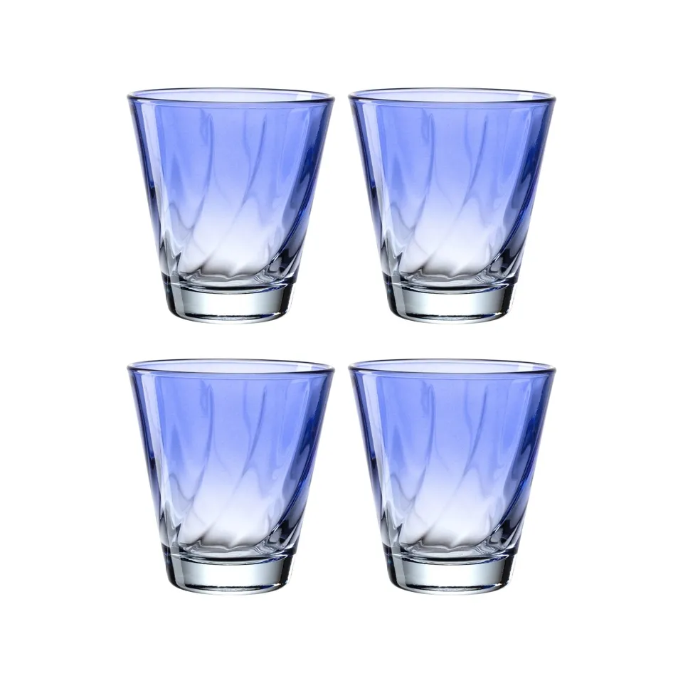 leonardo-twist-verre-215-ml-bleu-lot-4-lave-vaisselle image 1
