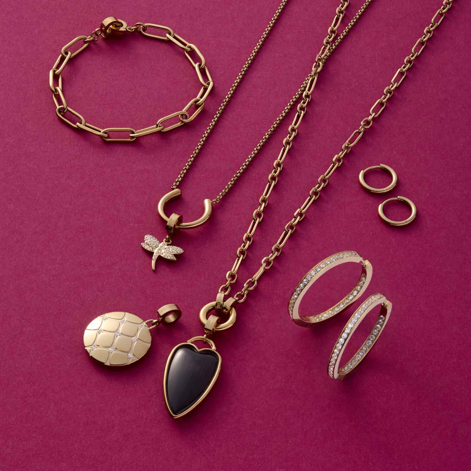 leonardo-cocobello-pendentif-clip-mix-dor-zircon image 5