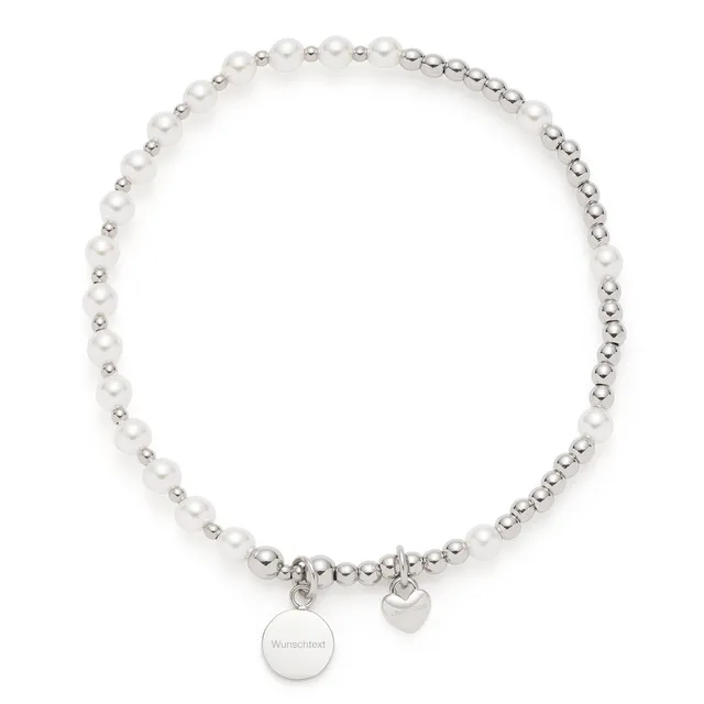leonardo-liara-you-me-bracelet-perles-blanc-gravure image 1