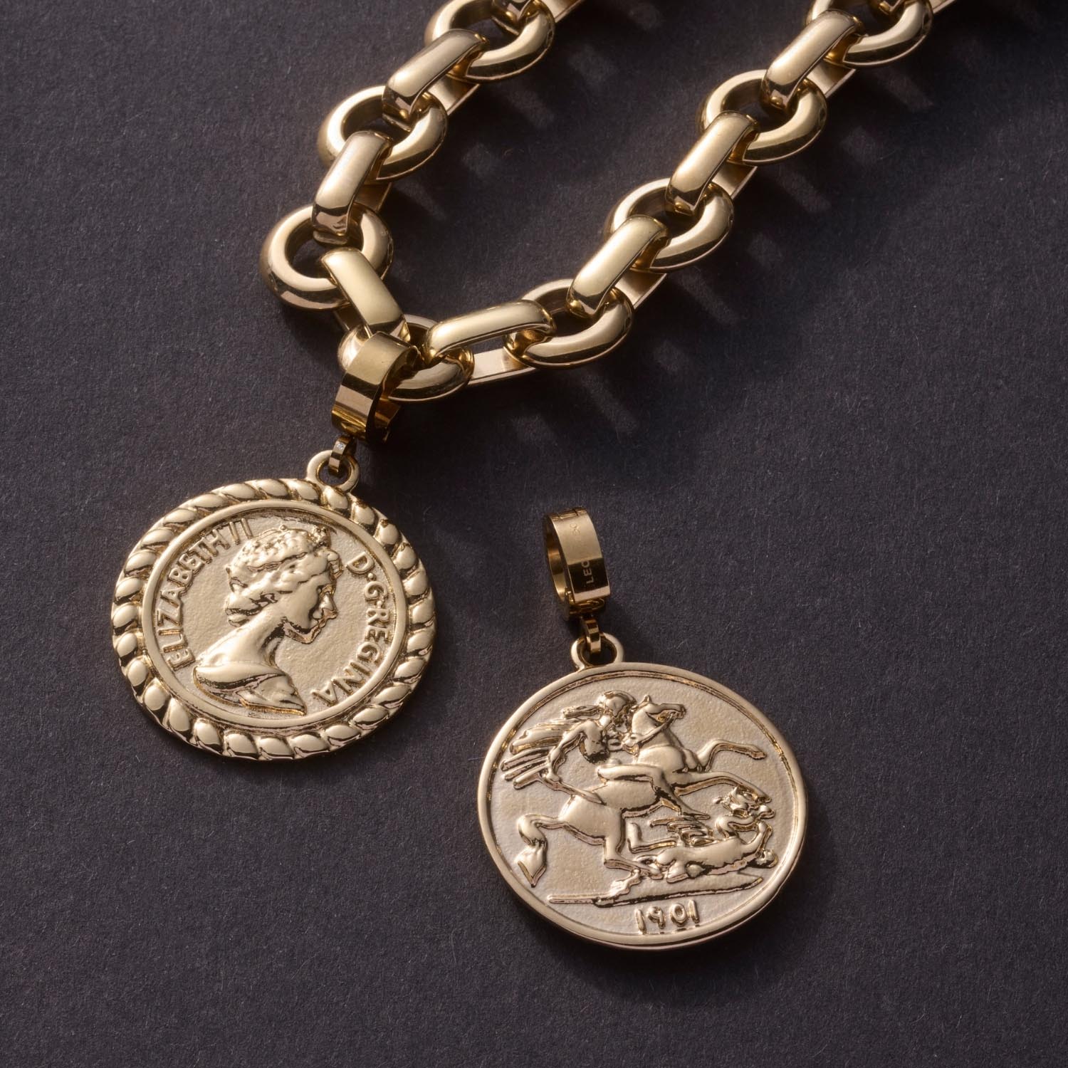 leonardo-lisbeth-pendentif-m-daille-dor-clip-mix-m image 6