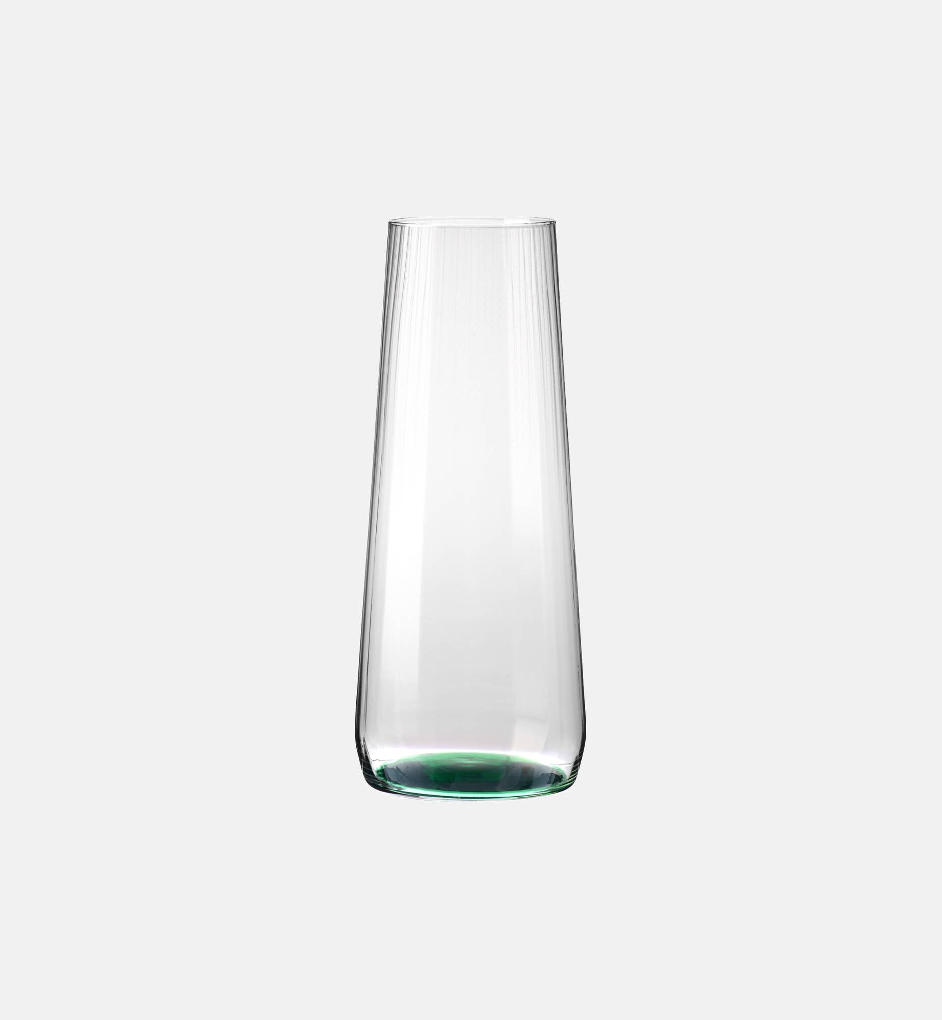 krosno-bubble-carafe-eau-vert-fonc-stri-e-1200-ml image 1