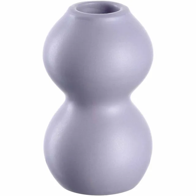 leonardo-vivace-bougeoir-c-ramique-lilas-11-cm image 1