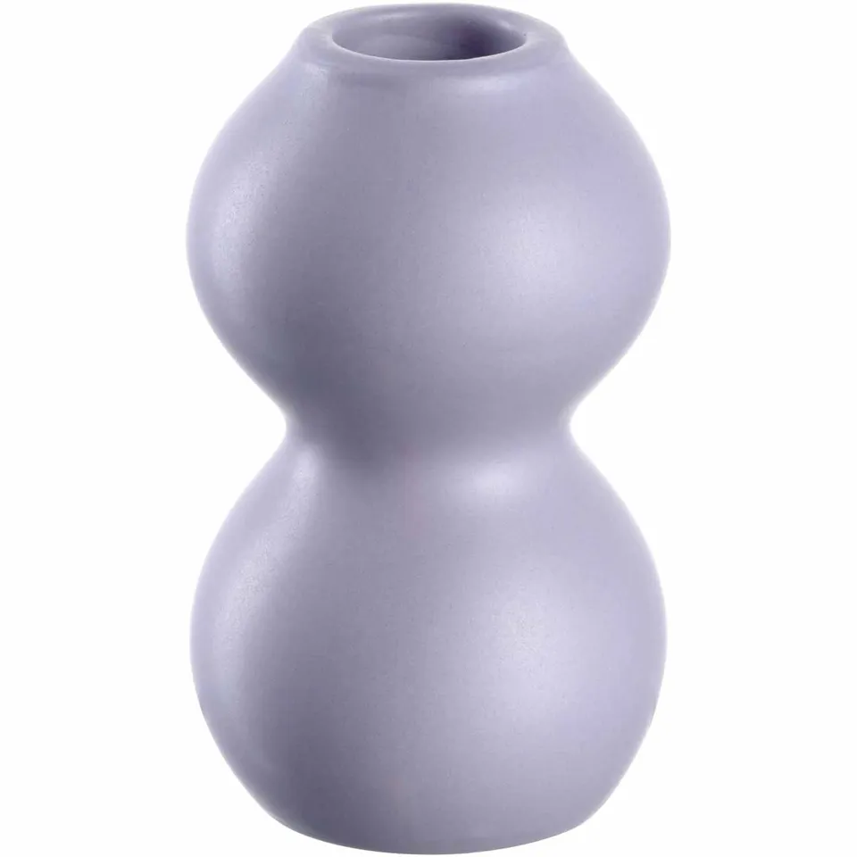 leonardo-vivace-bougeoir-c-ramique-lilas-11-cm image 1