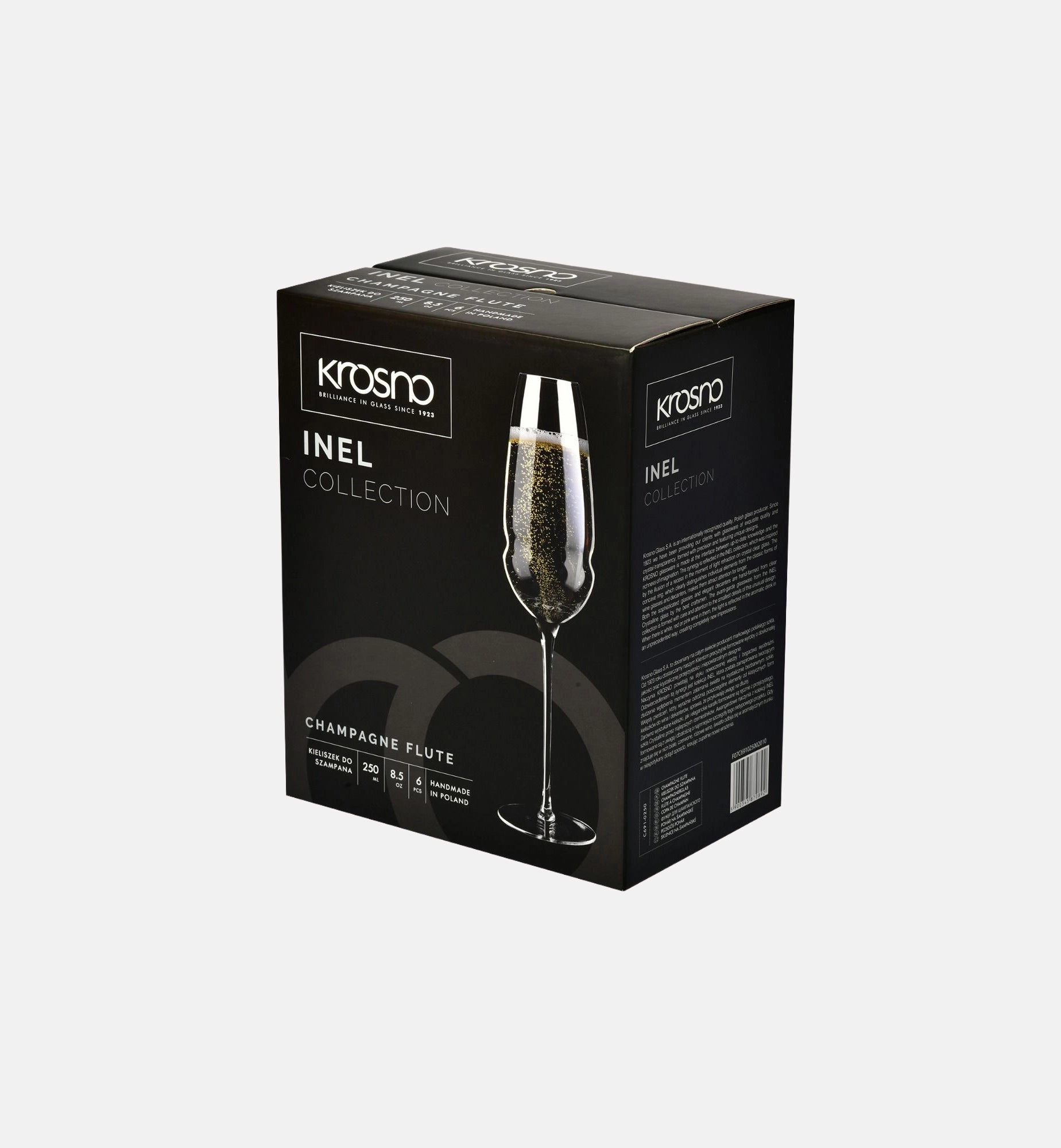 krosno-inel-verre-champagne-250-ml-cristal-fait-main image 3
