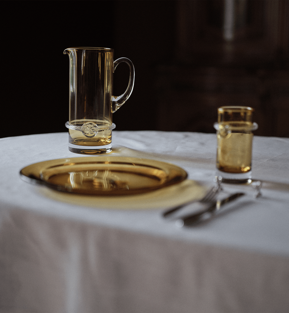 krosno-aurelia-pichet-en-verre-ambre-1500-ml image 3