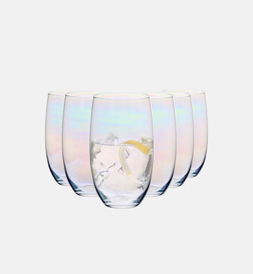 krosno-rainbow-gobelets-irises-360-ml-nacre-cocktail image 6